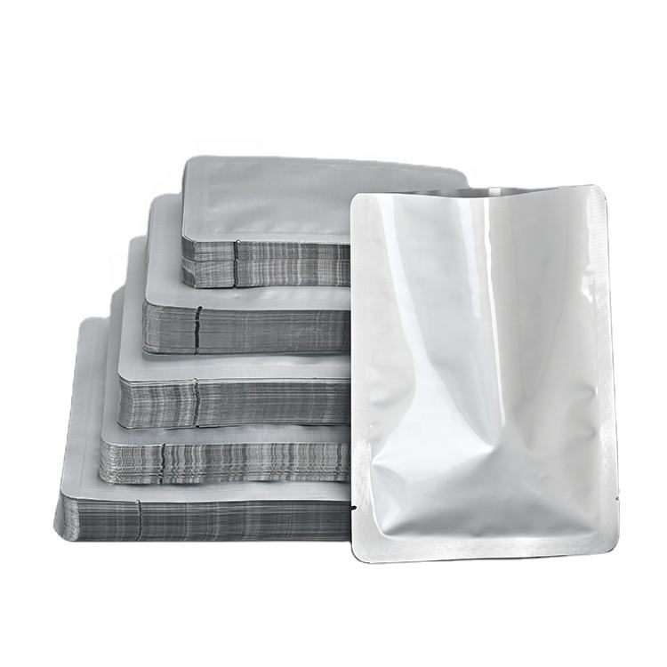 3-side seal aluminium bags in several sizes