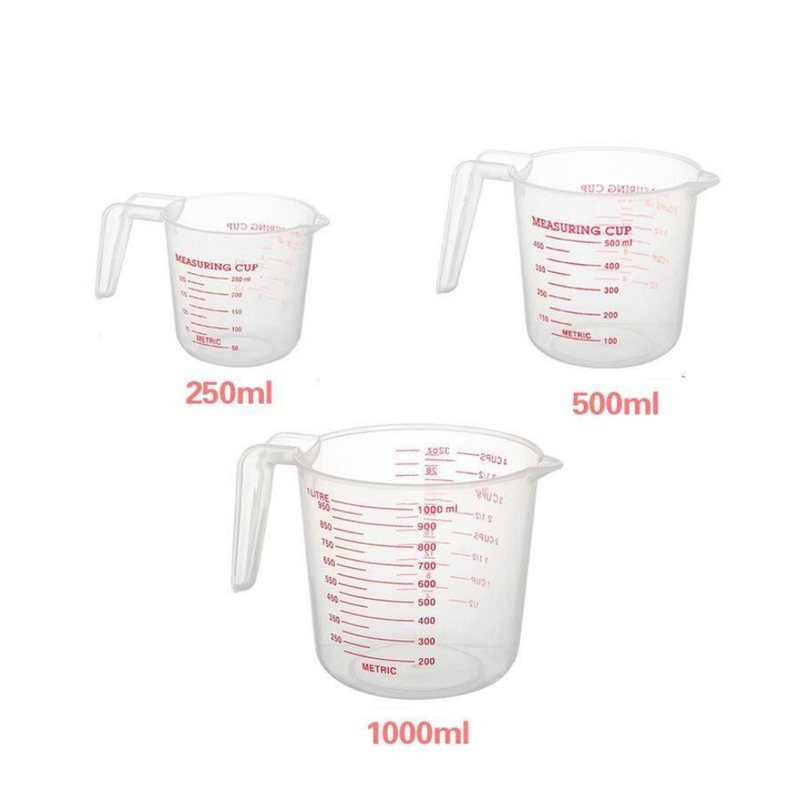 Measuring jugs (pack of 3)