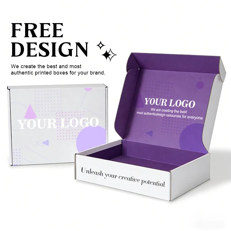 Custom folding gift box