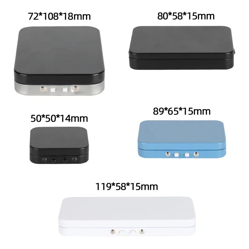Child-resistant metal tin boxes · size series