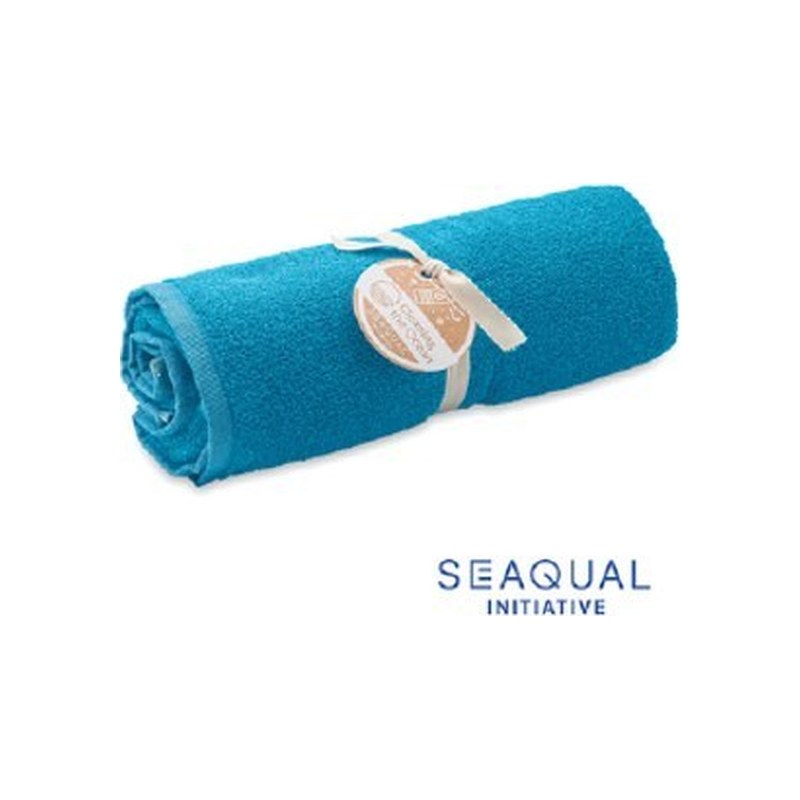 Recycled eco jacquard towel 100 × 170 cm
