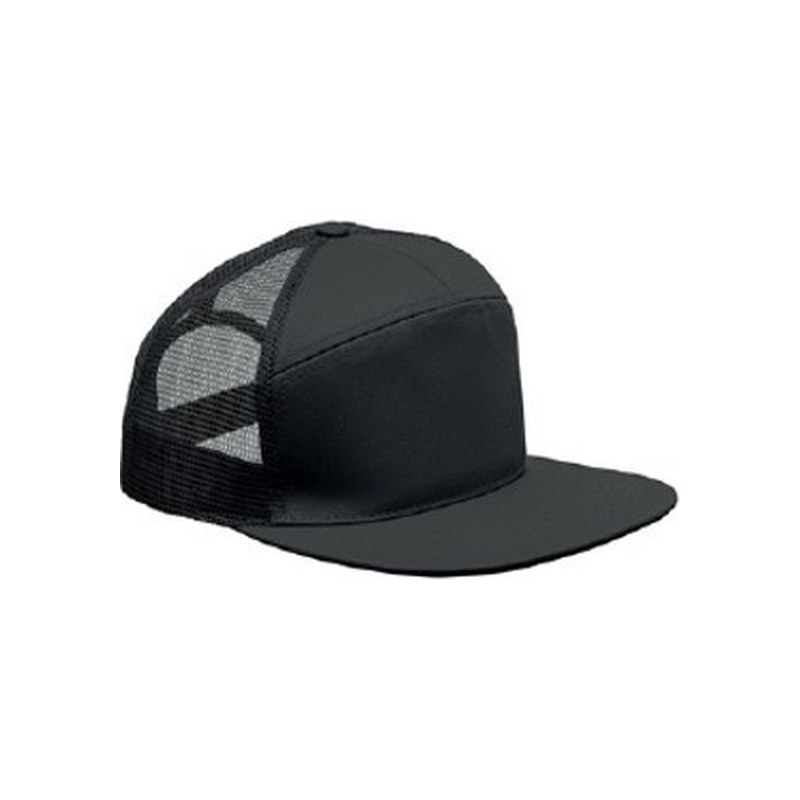 Flat visor cap 7 panels