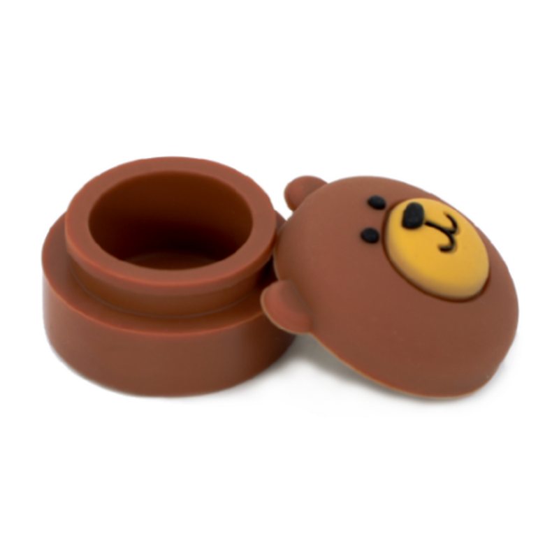 Bear silicone jar