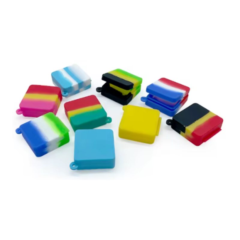 Keychain silicone jar