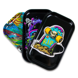 Custom Metal Rolling Trays Full Color Printed