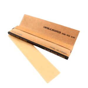 custom rolling paper brown full printed booklet & display