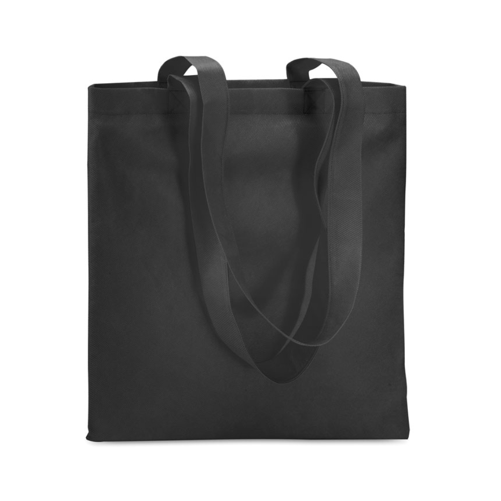 Custom Nonwoven Tote Bag With Long Handles 80 gr/m2 Printed 1 Color