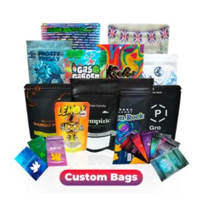 custom doypack mylar bag full printed